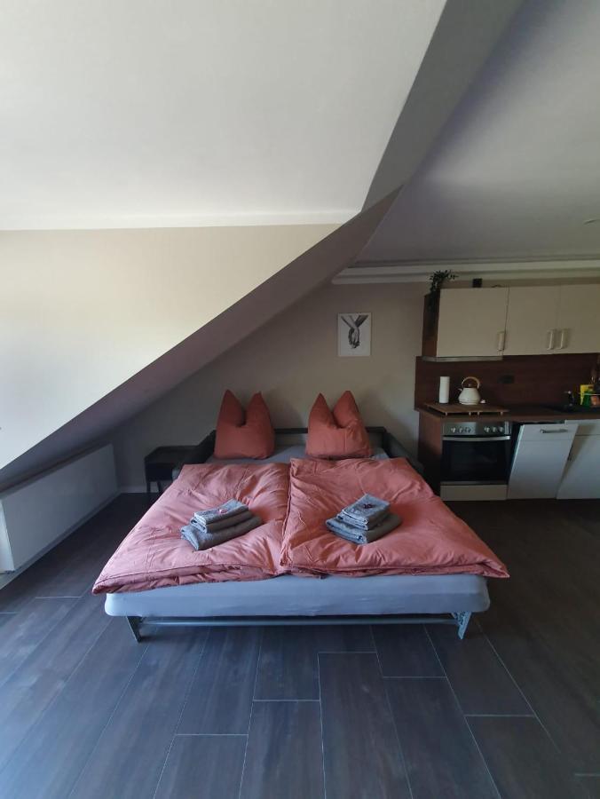 שוורין Neumuehler Hof- Ferienwohnung "Benjamin" Mit Grosser Privater Dachterasse Und Guter Anbindung In Die City מראה חיצוני תמונה