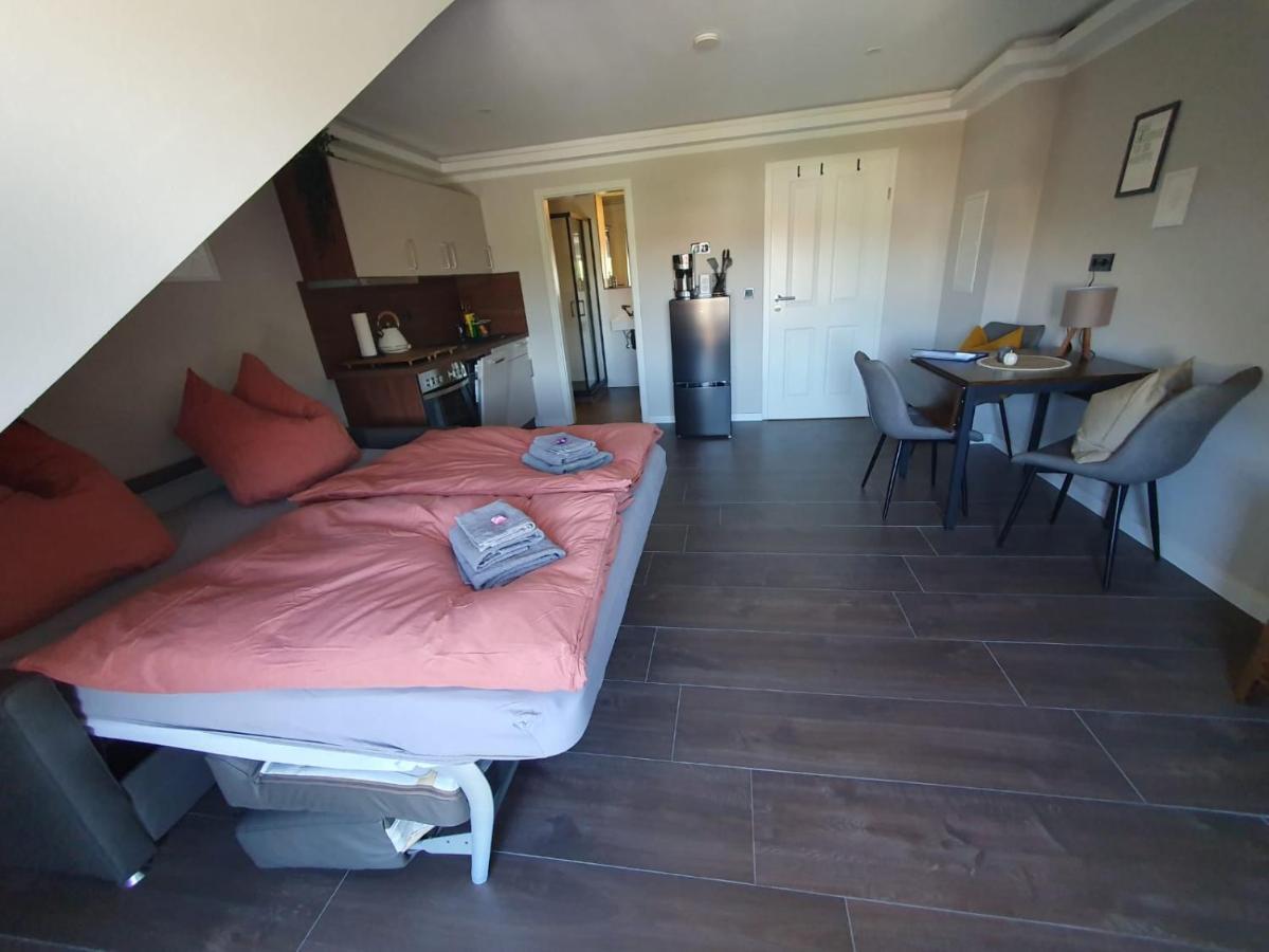 שוורין Neumuehler Hof- Ferienwohnung "Benjamin" Mit Grosser Privater Dachterasse Und Guter Anbindung In Die City מראה חיצוני תמונה